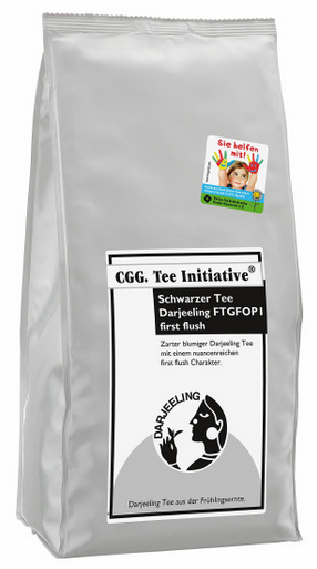 Darjeeling TGFOP First Flush Tee-Initiative®,  schwarzer Tee